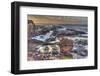 View from beach at Manele Bay of Puu Pehe at sunrise, South Shore of Lanai Island, Hawaii-Stuart Westmorland-Framed Photographic Print