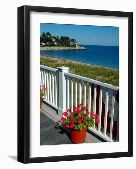 View from Beach House, Scituate, Massachusetts-Lisa S^ Engelbrecht-Framed Photographic Print