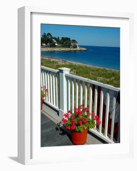 View from Beach House, Scituate, Massachusetts-Lisa S^ Engelbrecht-Framed Photographic Print