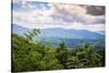 View from Blue Ridge Parkway, Smoky Mountains, USA.-Anna Miller-Stretched Canvas