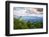View from Blue Ridge Parkway, Smoky Mountains, USA.-Anna Miller-Framed Photographic Print