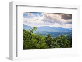 View from Blue Ridge Parkway, Smoky Mountains, USA.-Anna Miller-Framed Photographic Print