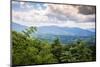 View from Blue Ridge Parkway, Smoky Mountains, USA.-Anna Miller-Mounted Photographic Print