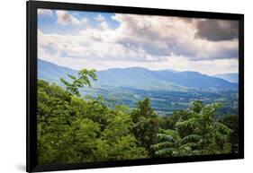 View from Blue Ridge Parkway, Smoky Mountains, USA.-Anna Miller-Framed Photographic Print