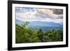 View from Blue Ridge Parkway, Smoky Mountains, USA.-Anna Miller-Framed Photographic Print