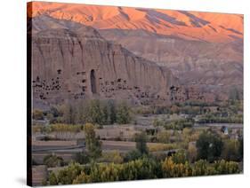 View from Bombed out Window of Defense Ministry, National Museum of Afghanistan, Kabul, Afghanistan-Kenneth Garrett-Stretched Canvas