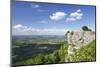 View from Breitenstein Rock, Kirchheim Teck, Swabian Alb, Baden Wurttemberg, Germany, Europe-Markus-Mounted Photographic Print