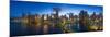 View from Brickell Key, a Small Island Covered in Apartment Towers, Towards the Miami Skyline-Gavin Hellier-Mounted Photographic Print