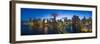 View from Brickell Key, a Small Island Covered in Apartment Towers, Towards the Miami Skyline-Gavin Hellier-Framed Photographic Print