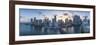 View from Brickell Key, a Small Island Covered in Apartment Towers, Towards the Miami Skyline-Gavin Hellier-Framed Photographic Print