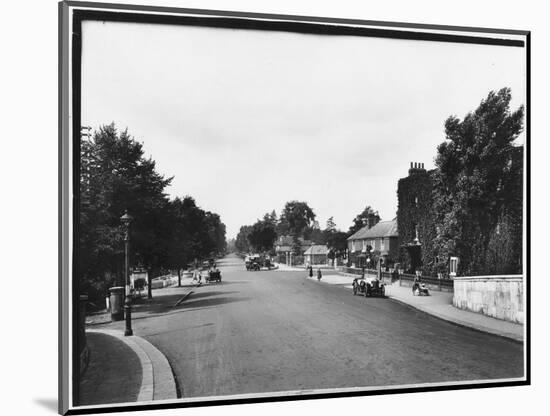 View from Bridge Maidenhead Berkshire-null-Mounted Photographic Print
