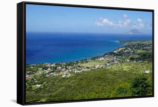 View from Brimstone Hill Fortress-Robert Harding-Framed Stretched Canvas