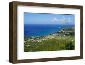 View from Brimstone Hill Fortress-Robert Harding-Framed Photographic Print