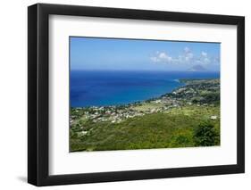 View from Brimstone Hill Fortress-Robert Harding-Framed Photographic Print