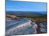 View from Cadillac Mountain, Acadia National Park, Mount Desert Island, Maine, New England, USA-Alan Copson-Mounted Photographic Print