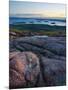 View from Cadillac Mountain, Acadia National Park, Mount Desert Island, Maine, New England, USA-Alan Copson-Mounted Photographic Print
