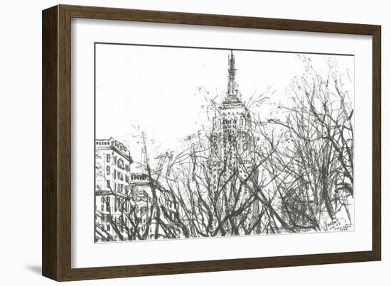 View from Cafe New York, 2003-Vincent Alexander Booth-Framed Giclee Print