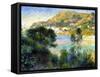View From Cap Martin of Monte Carlo, c.1884-Pierre-Auguste Renoir-Framed Stretched Canvas