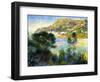 View From Cap Martin of Monte Carlo, c.1884-Pierre-Auguste Renoir-Framed Giclee Print