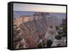 View From Cape Royal at Dusk, North Rim, Grand Canyon National Park, Arizona, USA-James Hager-Framed Stretched Canvas