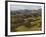 View from Castell Dinas Bran Towards Llantysilio Mountain and Maesyrychen Mountain, Wales-John Warburton-lee-Framed Photographic Print