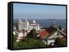 View from Castelo de Sao Jorge to Sao Vicente de Fora Church, Lisbon, Portugal, Europe-Stuart Black-Framed Stretched Canvas