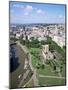 View from Castle Green to the City Centre, Bristol, England, United Kingdom-Rob Cousins-Mounted Photographic Print