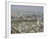 View from Cerro San Cristobal, Santiago, Chile, South America-Michael Snell-Framed Photographic Print