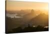 View from Chinese Vista at Dawn, Rio De Janeiro, Brazil, South America-Ben Pipe-Stretched Canvas