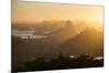 View from Chinese Vista at Dawn, Rio De Janeiro, Brazil, South America-Ben Pipe-Mounted Photographic Print