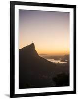 View from Chinese Vista at Dawn, Rio De Janeiro, Brazil, South America-Ben Pipe-Framed Photographic Print