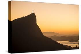 View from Chinese Vista at Dawn, Rio De Janeiro, Brazil, South America-Ben Pipe-Stretched Canvas