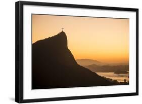 View from Chinese Vista at Dawn, Rio De Janeiro, Brazil, South America-Ben Pipe-Framed Photographic Print