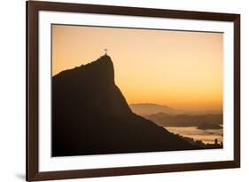 View from Chinese Vista at Dawn, Rio De Janeiro, Brazil, South America-Ben Pipe-Framed Photographic Print