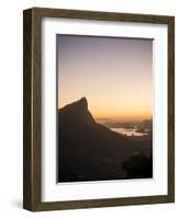 View from Chinese Vista at Dawn, Rio De Janeiro, Brazil, South America-Ben Pipe-Framed Photographic Print