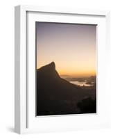 View from Chinese Vista at Dawn, Rio De Janeiro, Brazil, South America-Ben Pipe-Framed Photographic Print