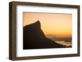 View from Chinese Vista at Dawn, Rio De Janeiro, Brazil, South America-Ben Pipe-Framed Photographic Print