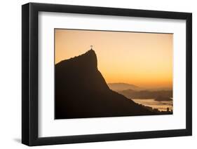 View from Chinese Vista at Dawn, Rio De Janeiro, Brazil, South America-Ben Pipe-Framed Photographic Print