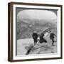 View from Clouds Rest over Tenaya Lake to the Distant Matterhorn, California, USA, 1902-Underwood & Underwood-Framed Giclee Print