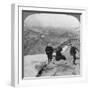 View from Clouds Rest over Tenaya Lake to the Distant Matterhorn, California, USA, 1902-Underwood & Underwood-Framed Giclee Print