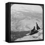 View from Clouds Rest over the Little Yosemite Valley to Mount Clark, California, USA, 1902-Underwood & Underwood-Framed Stretched Canvas