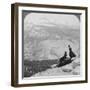 View from Clouds Rest over the Little Yosemite Valley to Mount Clark, California, USA, 1902-Underwood & Underwood-Framed Photographic Print