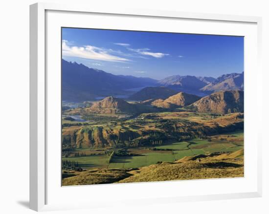 View from Coronet Peak, Queenstown, New Zealand-Steve Vidler-Framed Photographic Print