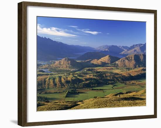 View from Coronet Peak, Queenstown, New Zealand-Steve Vidler-Framed Photographic Print