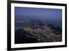 View from Cristo Redentor over Rio De Janeiro at Night, Corcovado, Rio De Janeiro-Ben Pipe-Framed Photographic Print