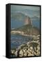 View from Cristo Redentor over Rio De Janeiro, Corcovado, Rio De Janeiro, Brazil, South America-Ben Pipe-Framed Stretched Canvas