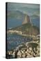 View from Cristo Redentor over Rio De Janeiro, Corcovado, Rio De Janeiro, Brazil, South America-Ben Pipe-Stretched Canvas
