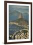 View from Cristo Redentor over Rio De Janeiro, Corcovado, Rio De Janeiro, Brazil, South America-Ben Pipe-Framed Photographic Print