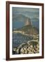 View from Cristo Redentor over Rio De Janeiro, Corcovado, Rio De Janeiro, Brazil, South America-Ben Pipe-Framed Photographic Print