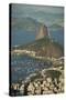 View from Cristo Redentor over Rio De Janeiro, Corcovado, Rio De Janeiro, Brazil, South America-Ben Pipe-Stretched Canvas